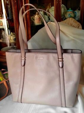 NWOT Kate Spade Taupe Pebbled Tote